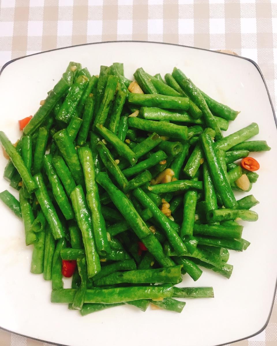 蒜泥豇豆