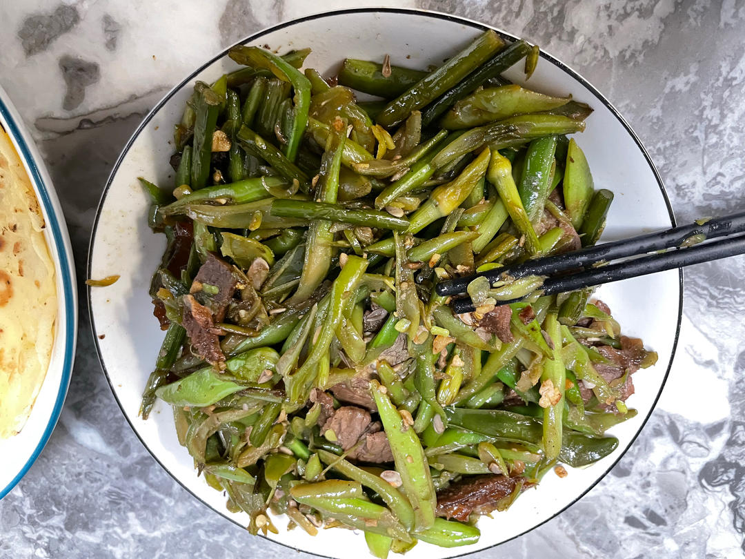 不吃不知道，一吃吓一跳的蒜香素炒豆角