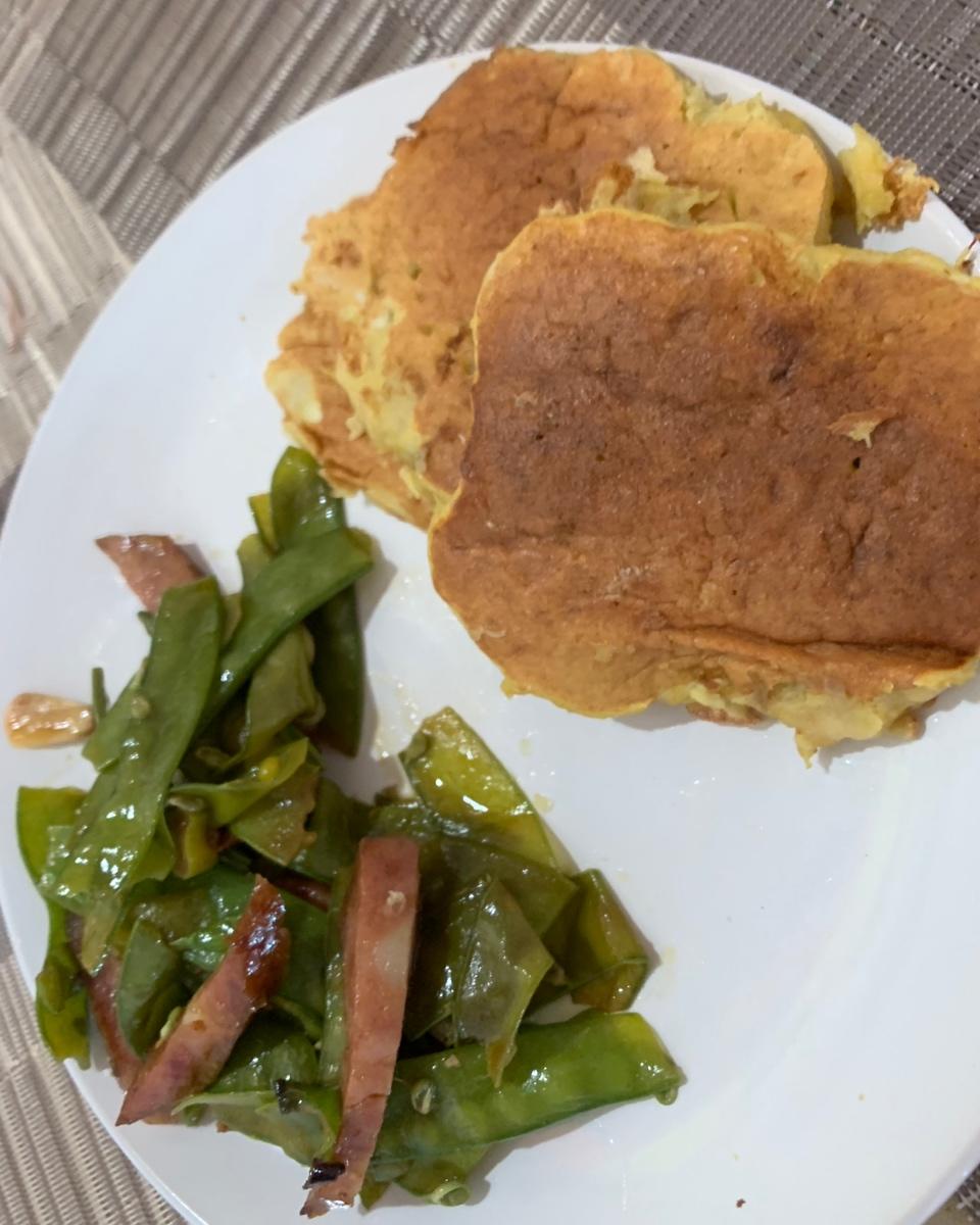快手香蕉饼