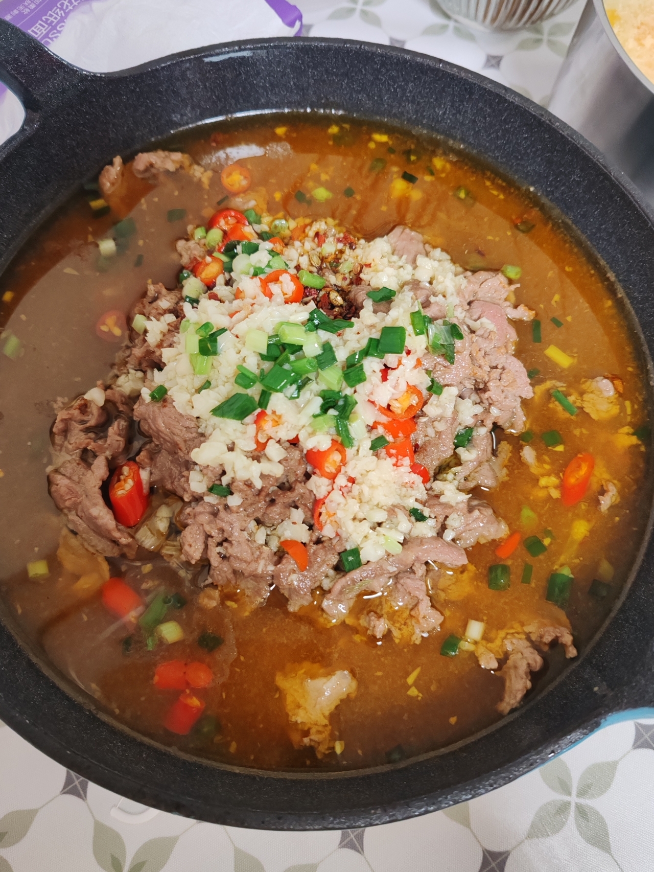 家常版超级详细的水煮牛肉水煮肉片