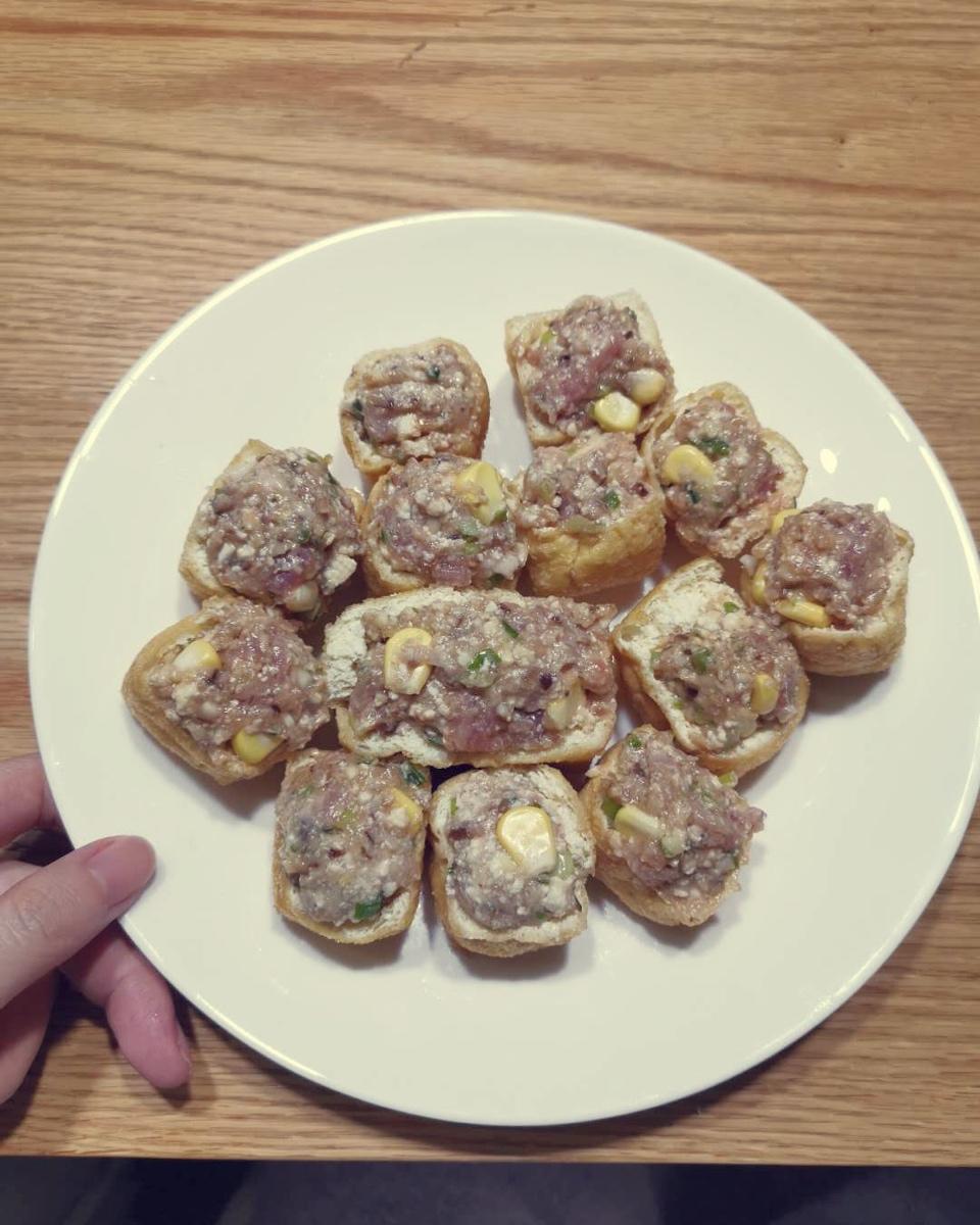 油豆腐塞肉