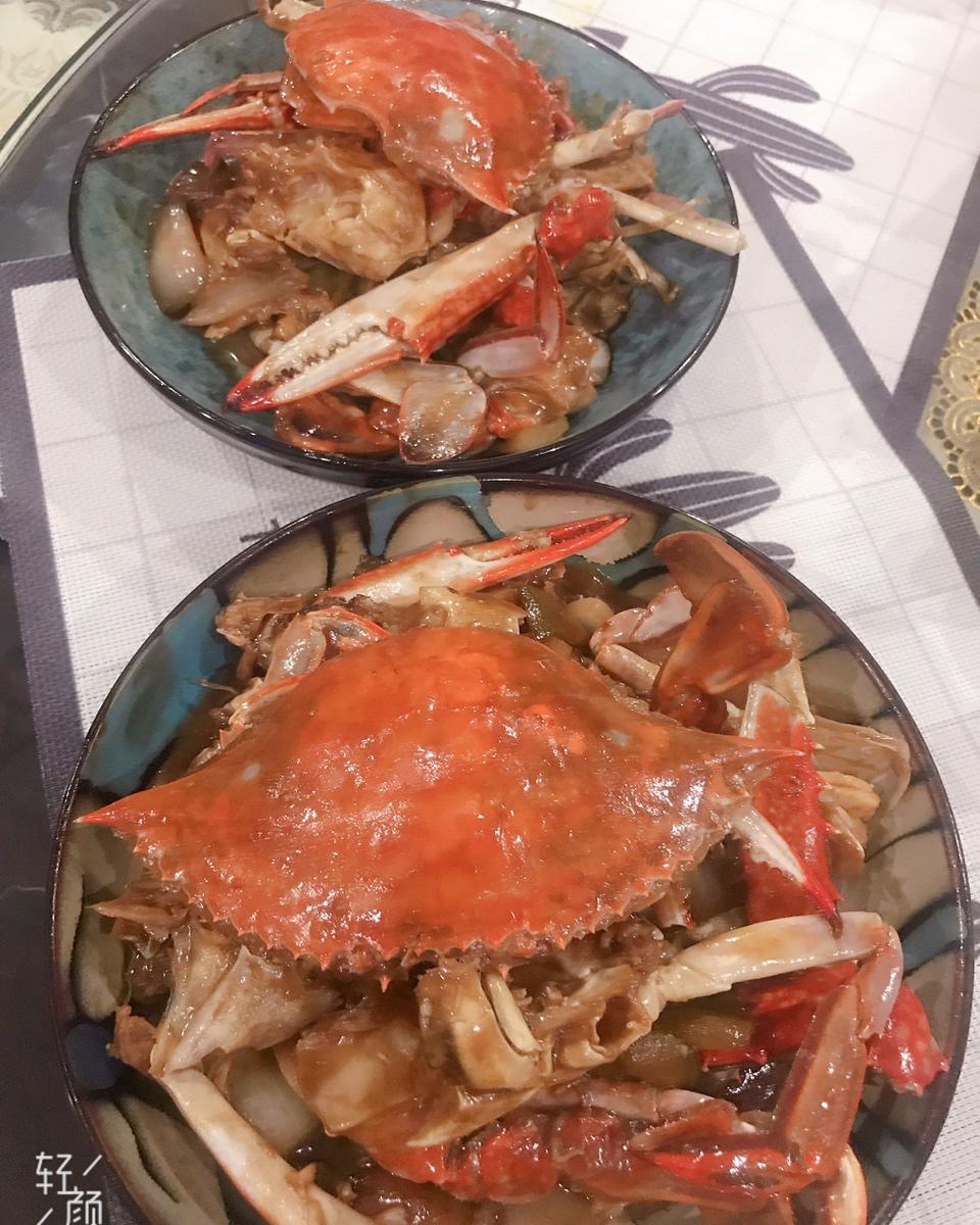 葱姜炒梭子蟹