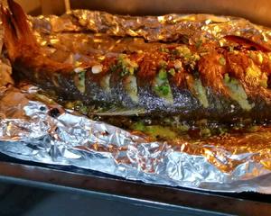 烤箱版酸菜烤鱼的做法 步骤12