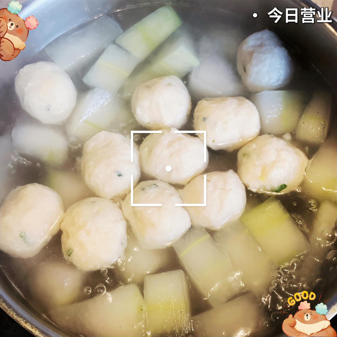巨鲜美的冬瓜丸子汤