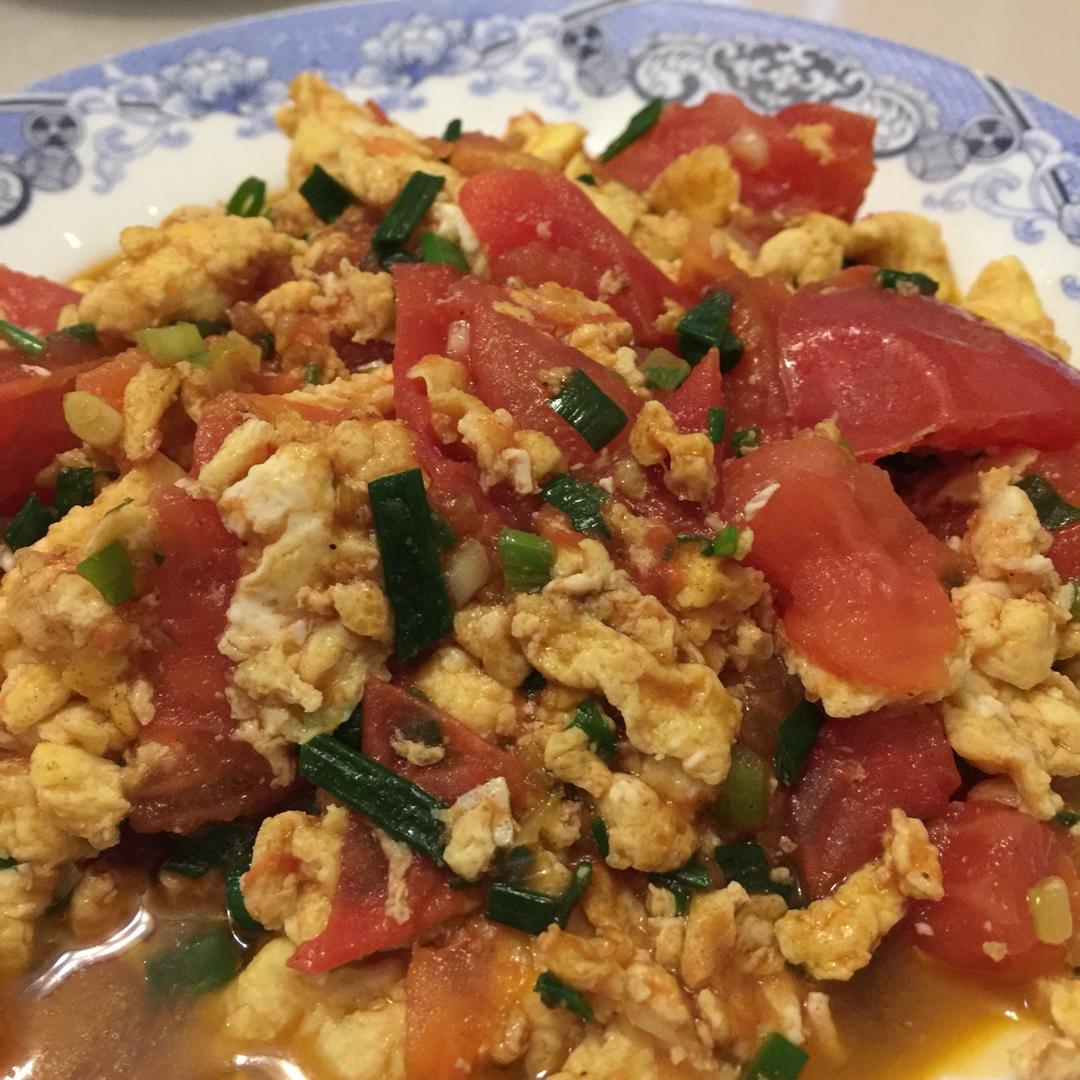 西红柿炒鸡蛋