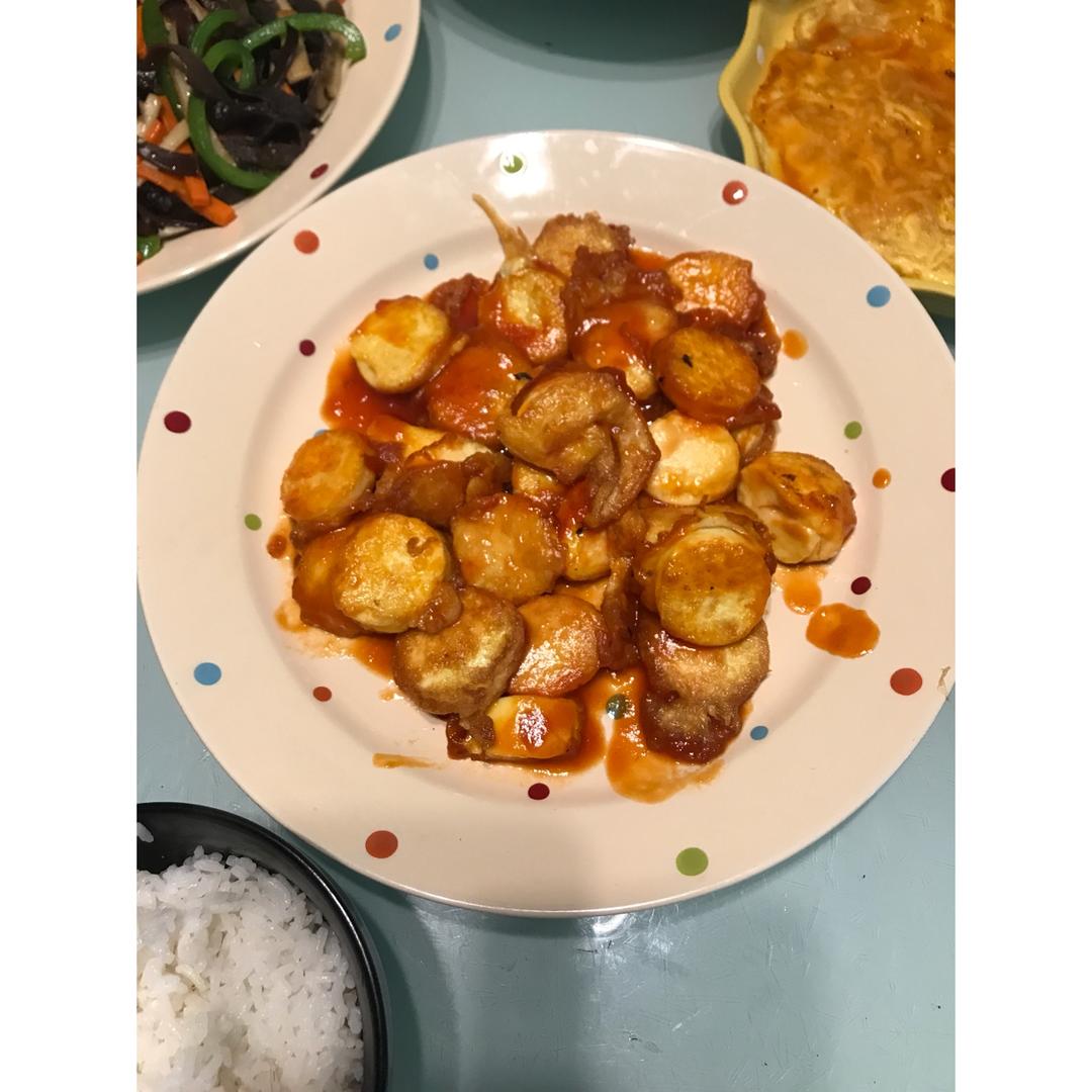 酸甜脆皮日本豆腐