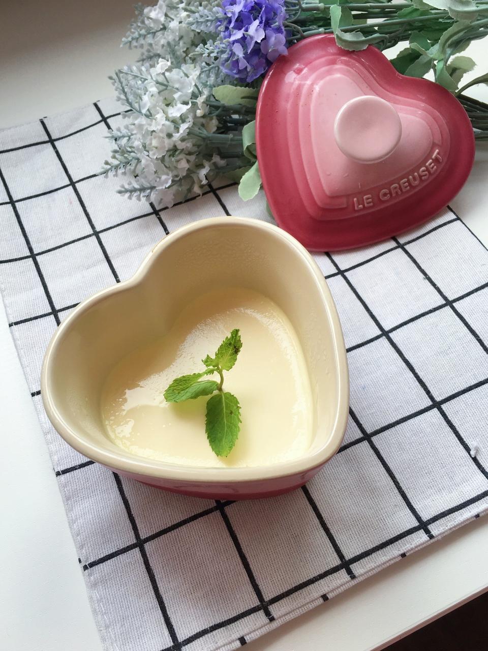 小友喵做的软萌软萌奶油鸡蛋布丁
