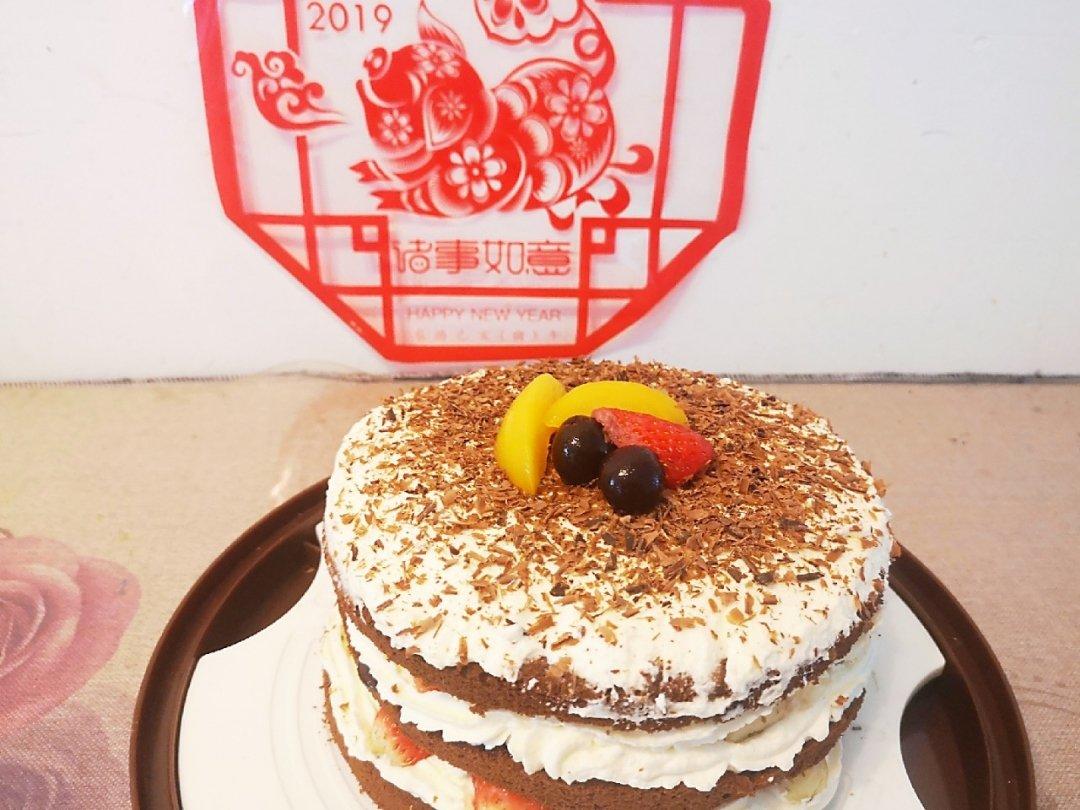 巧克力戚风蛋糕（改自《欢迎进入Grace西点红茶时间》）