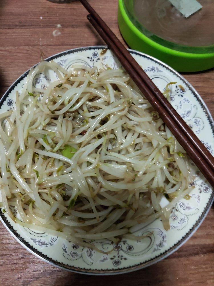 清炒豆芽
