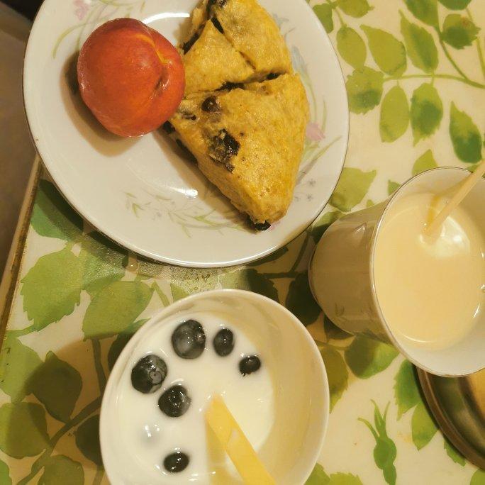 免揉面蔓越莓司康，任何面粉都能成功，15分钟搞定早餐