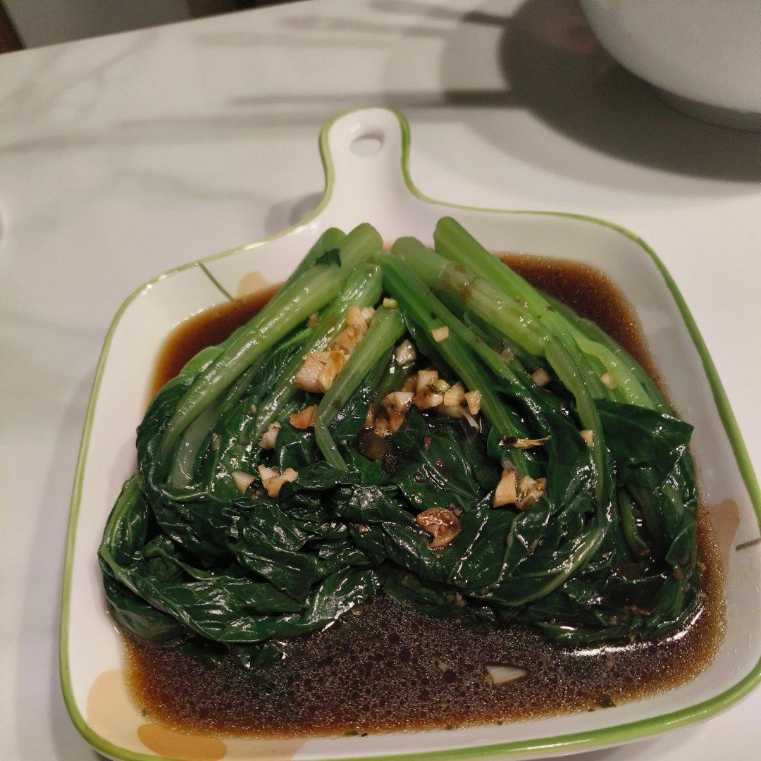 蒜香耗油甜菜心（简易）