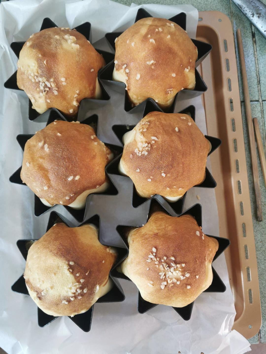 生椰拿铁小星星包