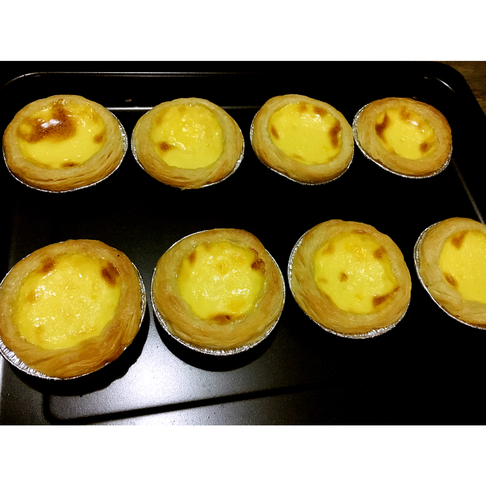 超完美味道超正的蛋挞配方，比KFC的还要嫩还要香~做过最好吃的蛋挞配方