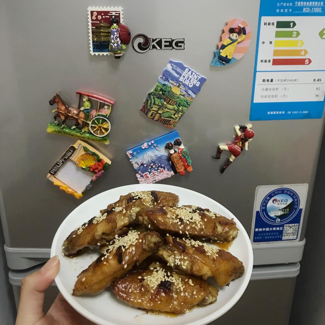 免烤箱❗️好吃到舔手指的蒜香蜂蜜蚝油鸡翅
