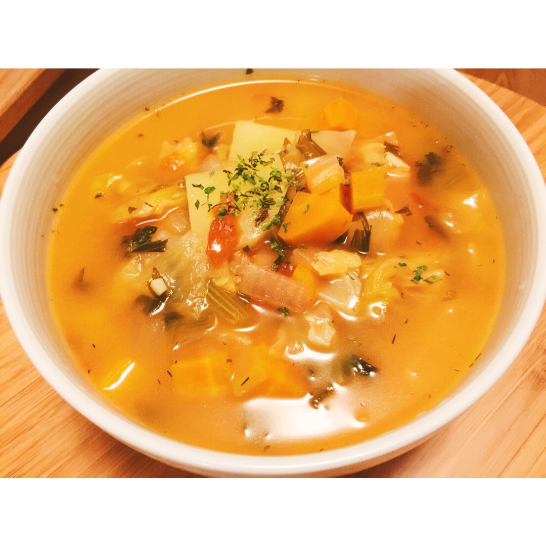 《昨日的美食》之意大利蔬菜汤