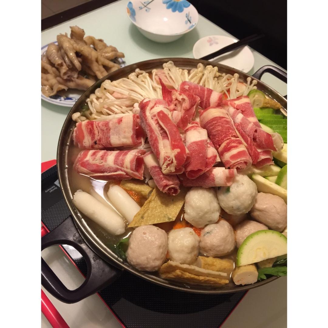 韩国部队锅拉面锅（超好吃）