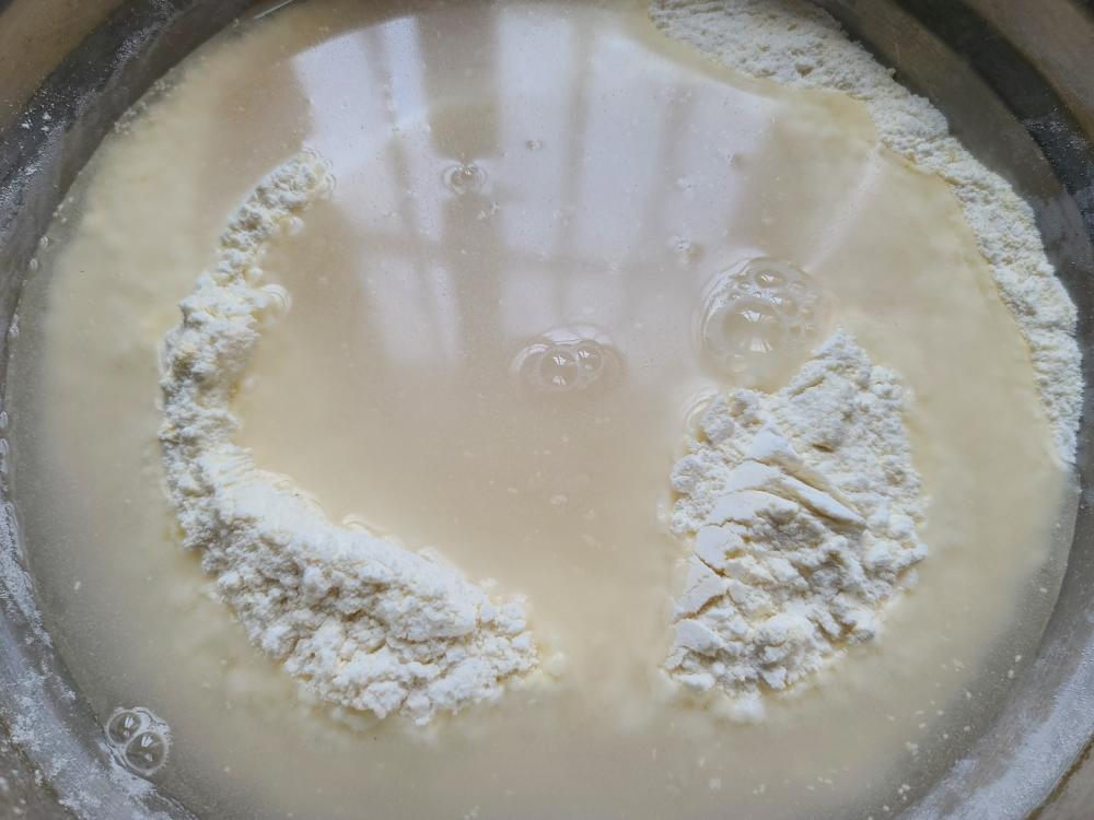 纯奶手撕吐司的做法 步骤1