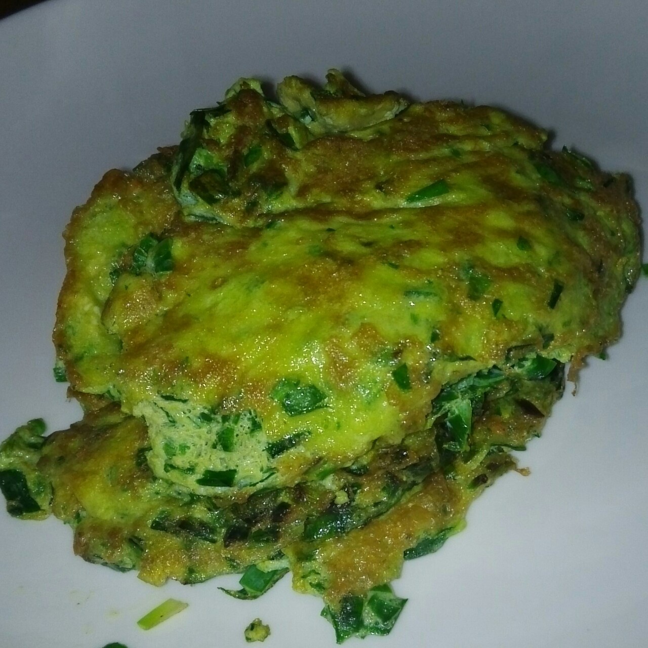 韭菜鸡蛋饼