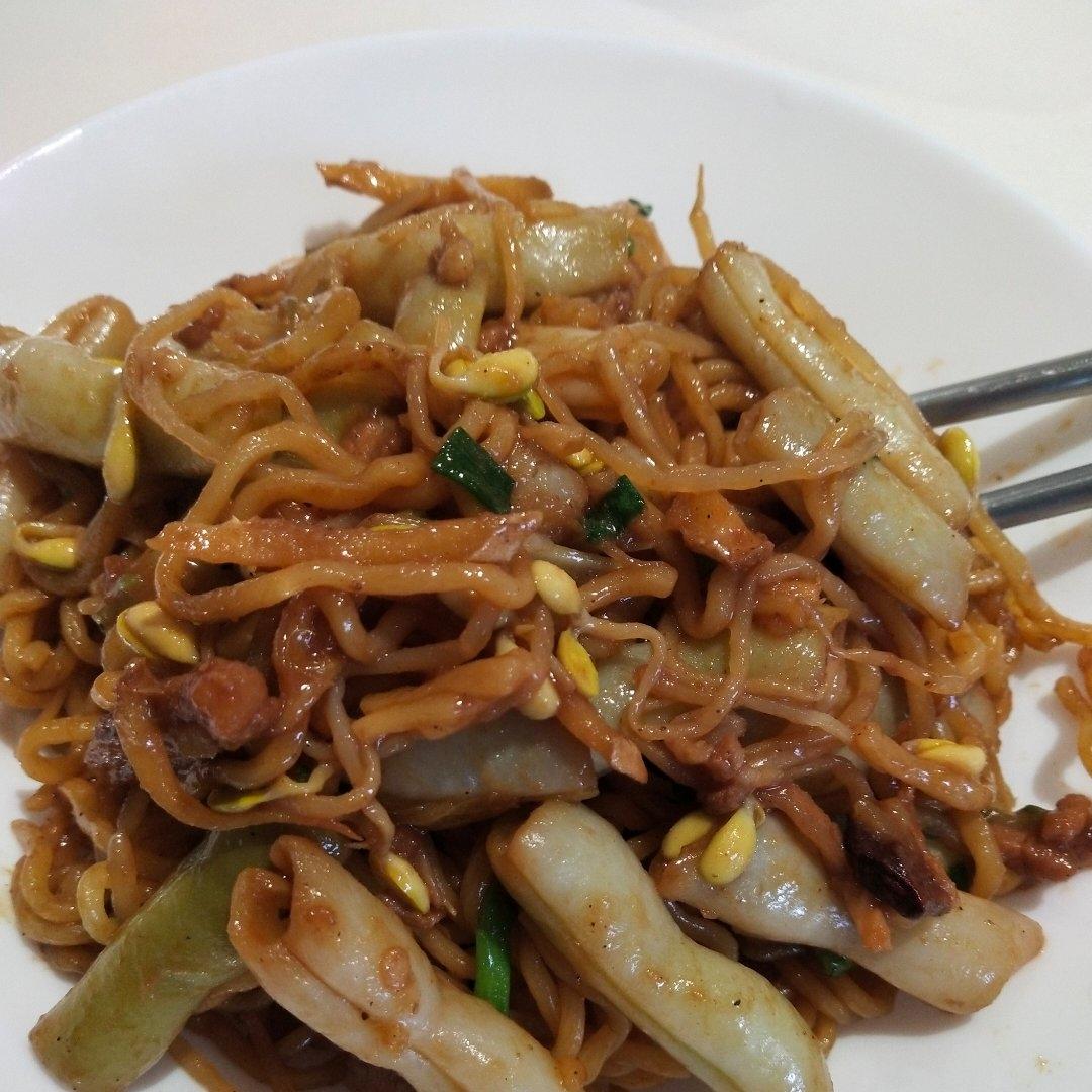 喷喷香的豆角焖面/河南蒸面/炒面