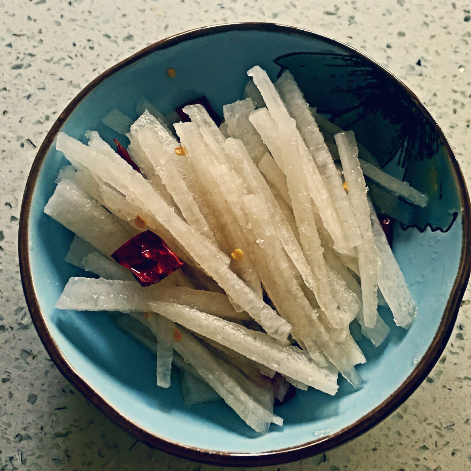 酸甜脆爽腌萝卜