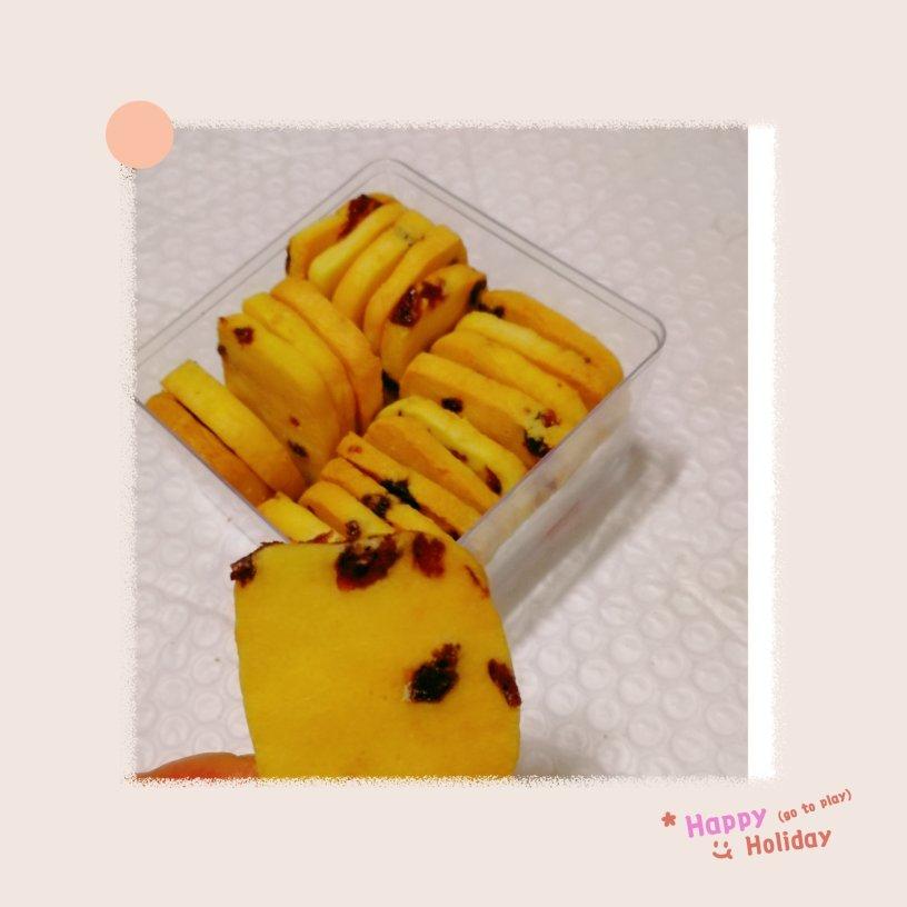 低糖少油版蔓越莓饼干