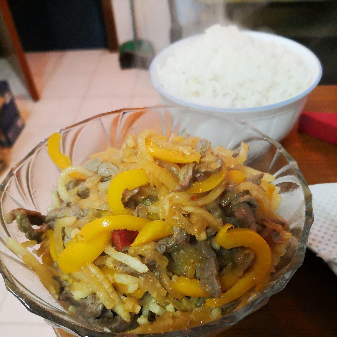 萝卜炒牛肉（超下饭感动哭系列）
