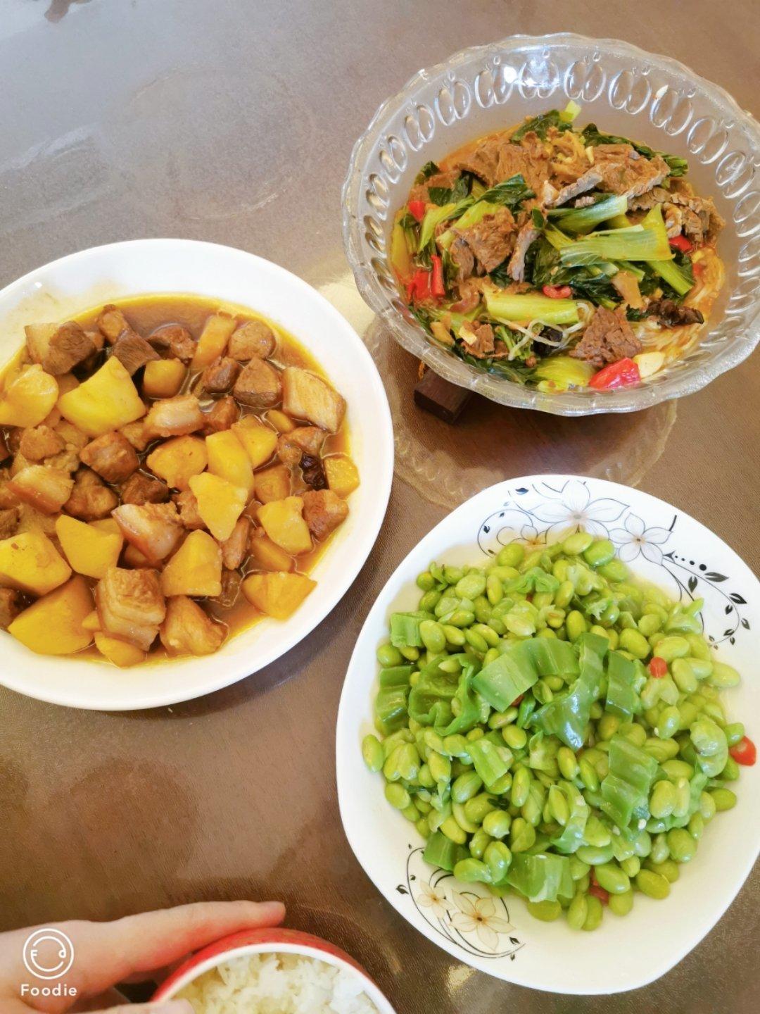 清炒毛豆