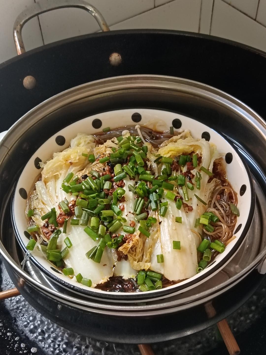 蒜蓉粉丝娃娃菜