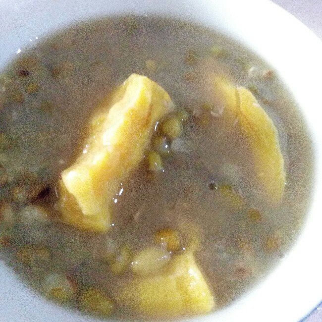 地瓜绿豆汤