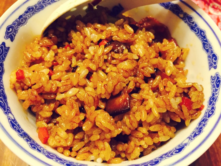 香菇油饭