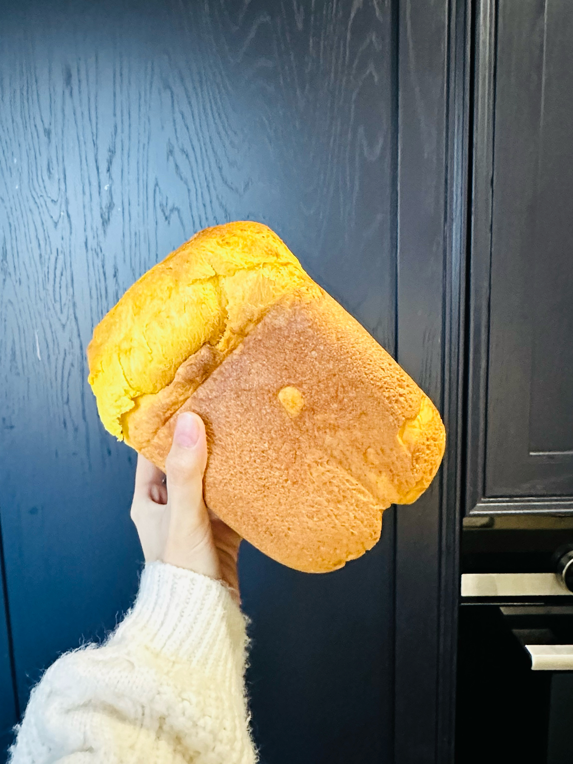 面包机南瓜吐司的做法