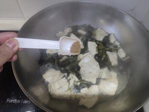 家常东北雪里红炖豆腐的做法 步骤10