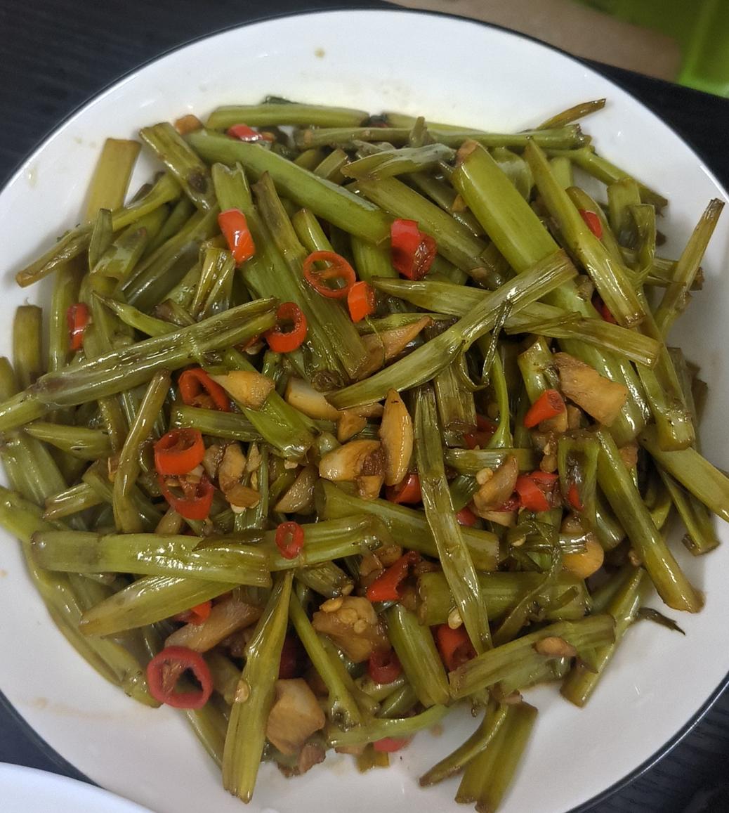 酸辣通菜梗（开胃不胖）