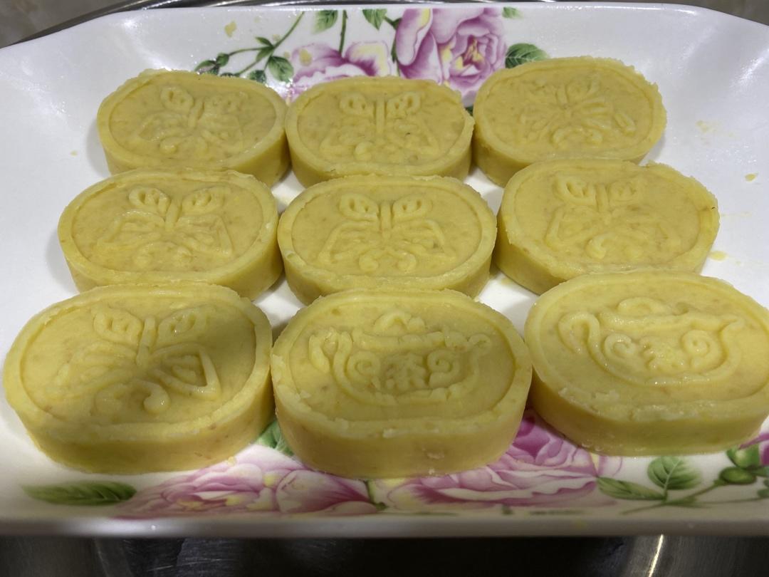 奶香绿豆糕（无豆腥味，超快手不麻烦）