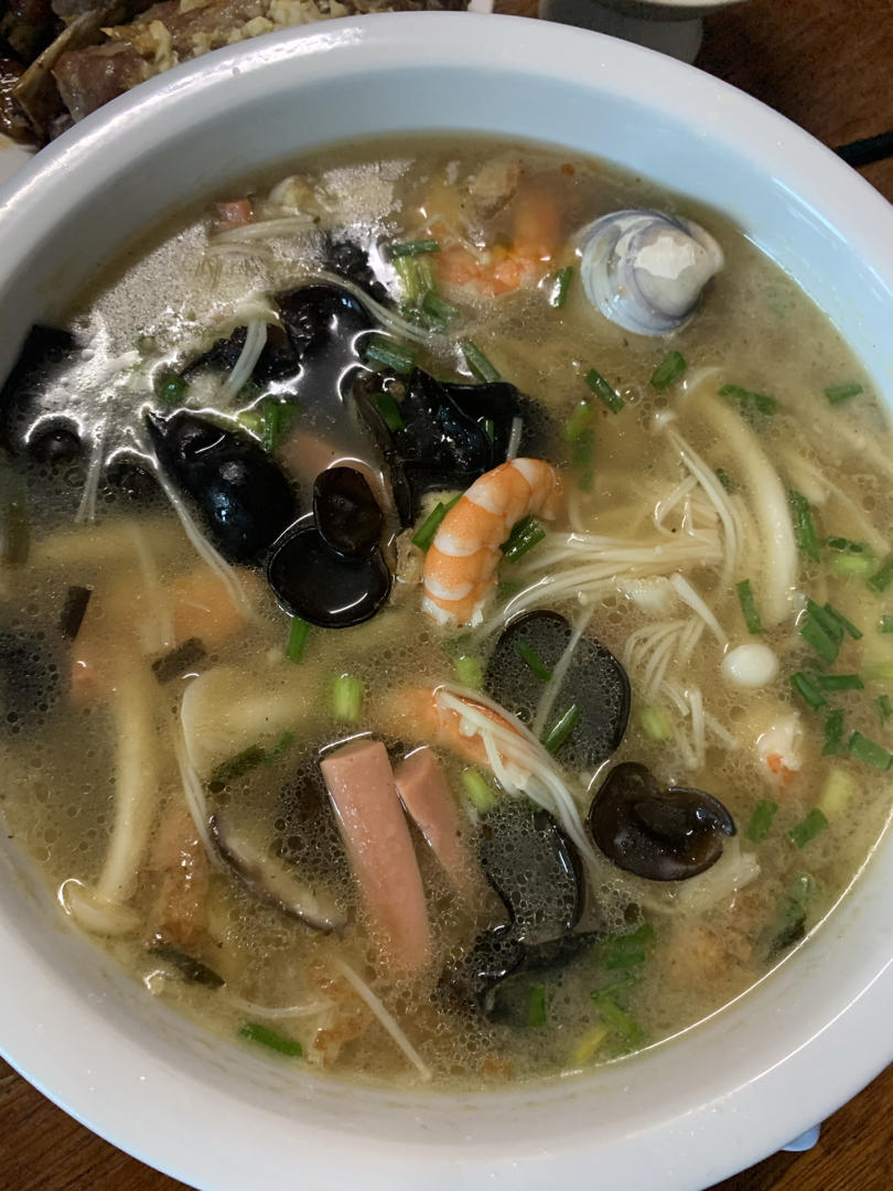 低卡减脂餐~三鲜菌菇汤