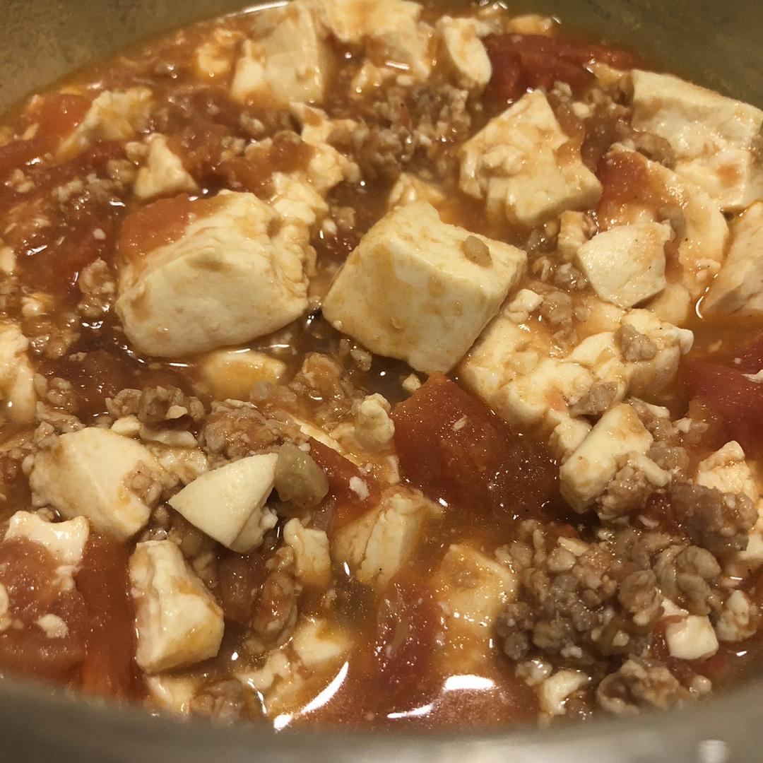 番茄豆腐