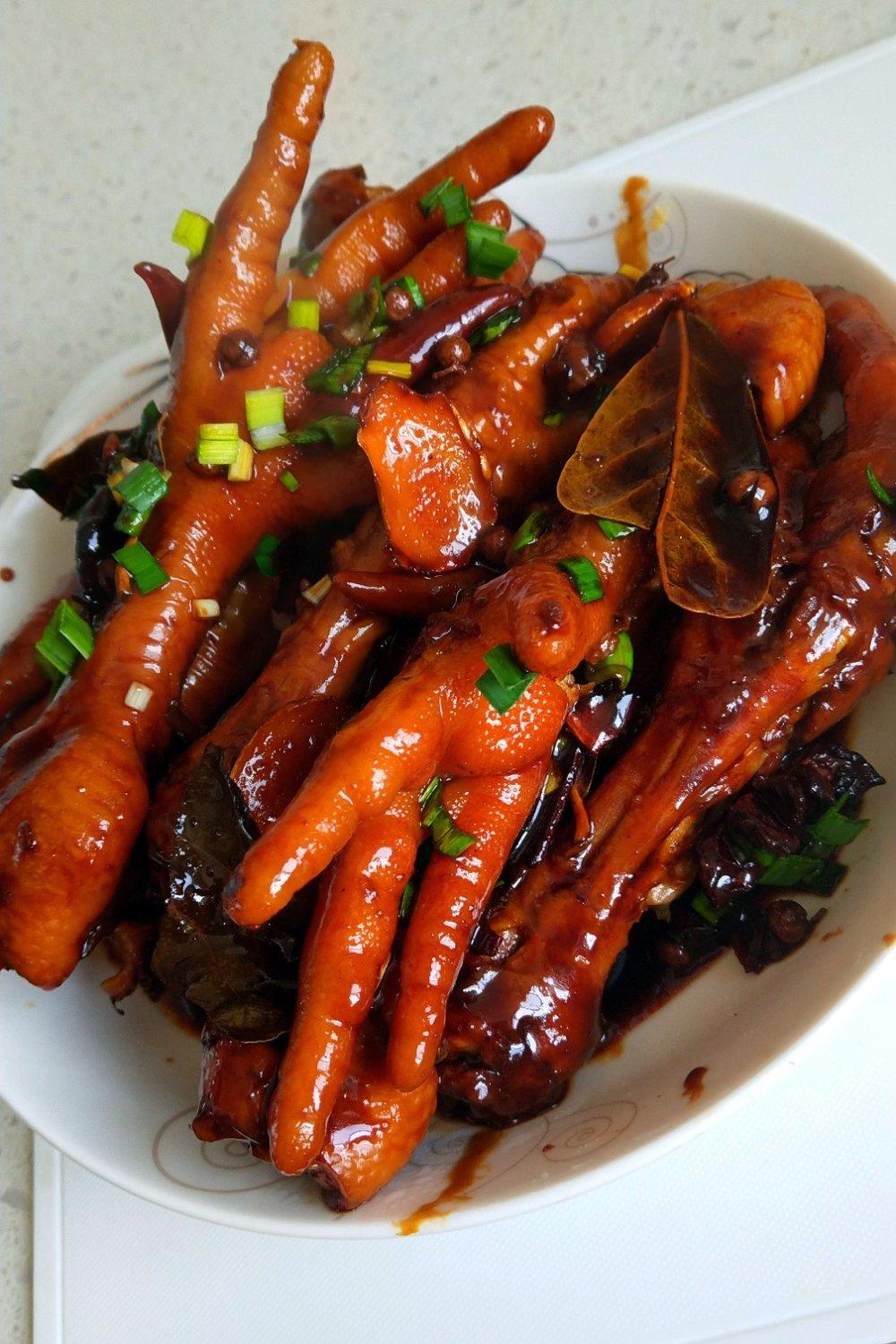 秘制红烧鸡爪