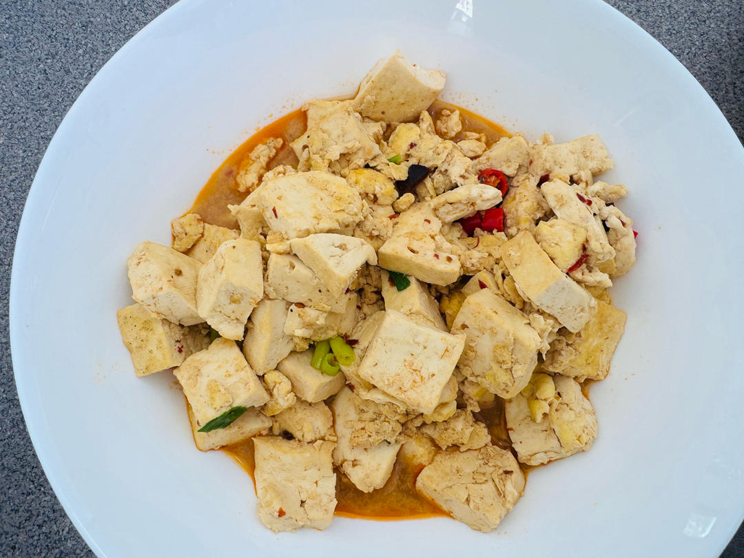 无敌诱人巨下饭鸡蛋抱豆腐