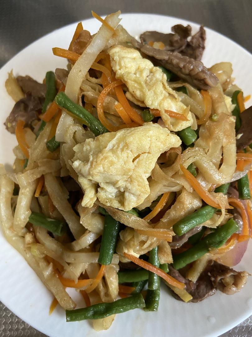 嘎嘎香的家常素焖饼