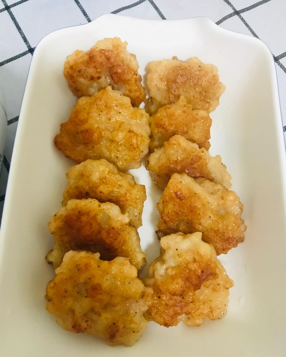 香煎虾饼