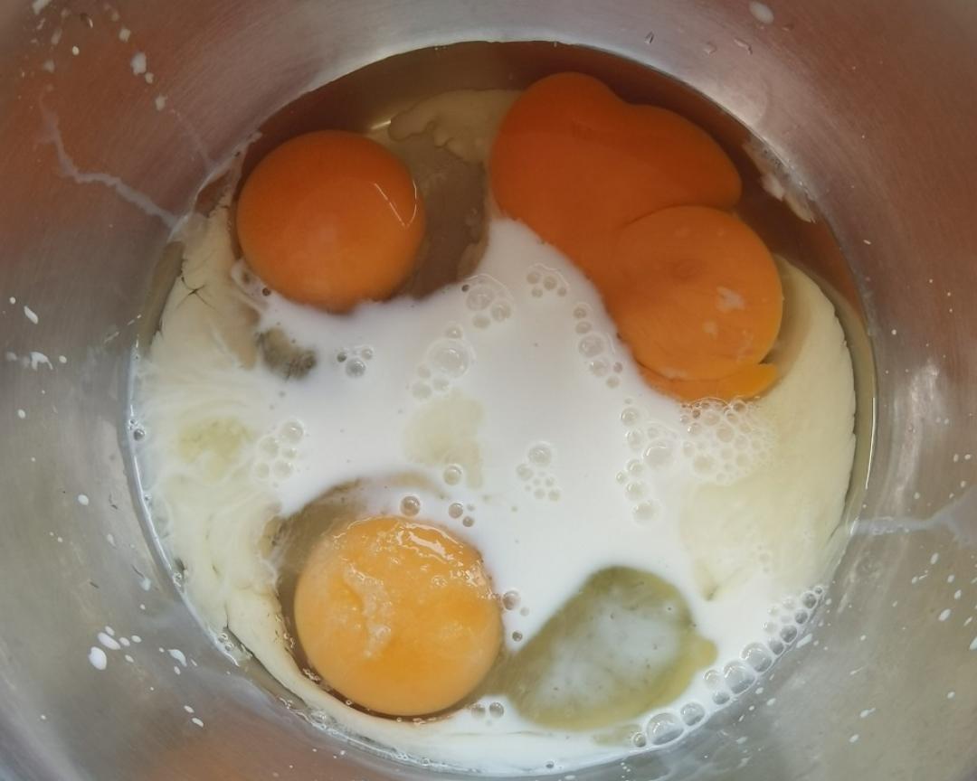 纯奶手撕吐司的做法 步骤1