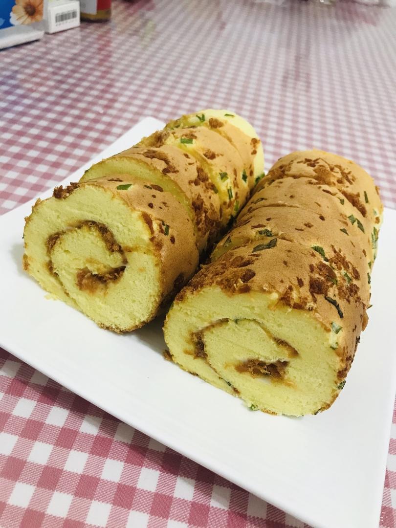 怎么卷都不裂的肉松蛋糕卷