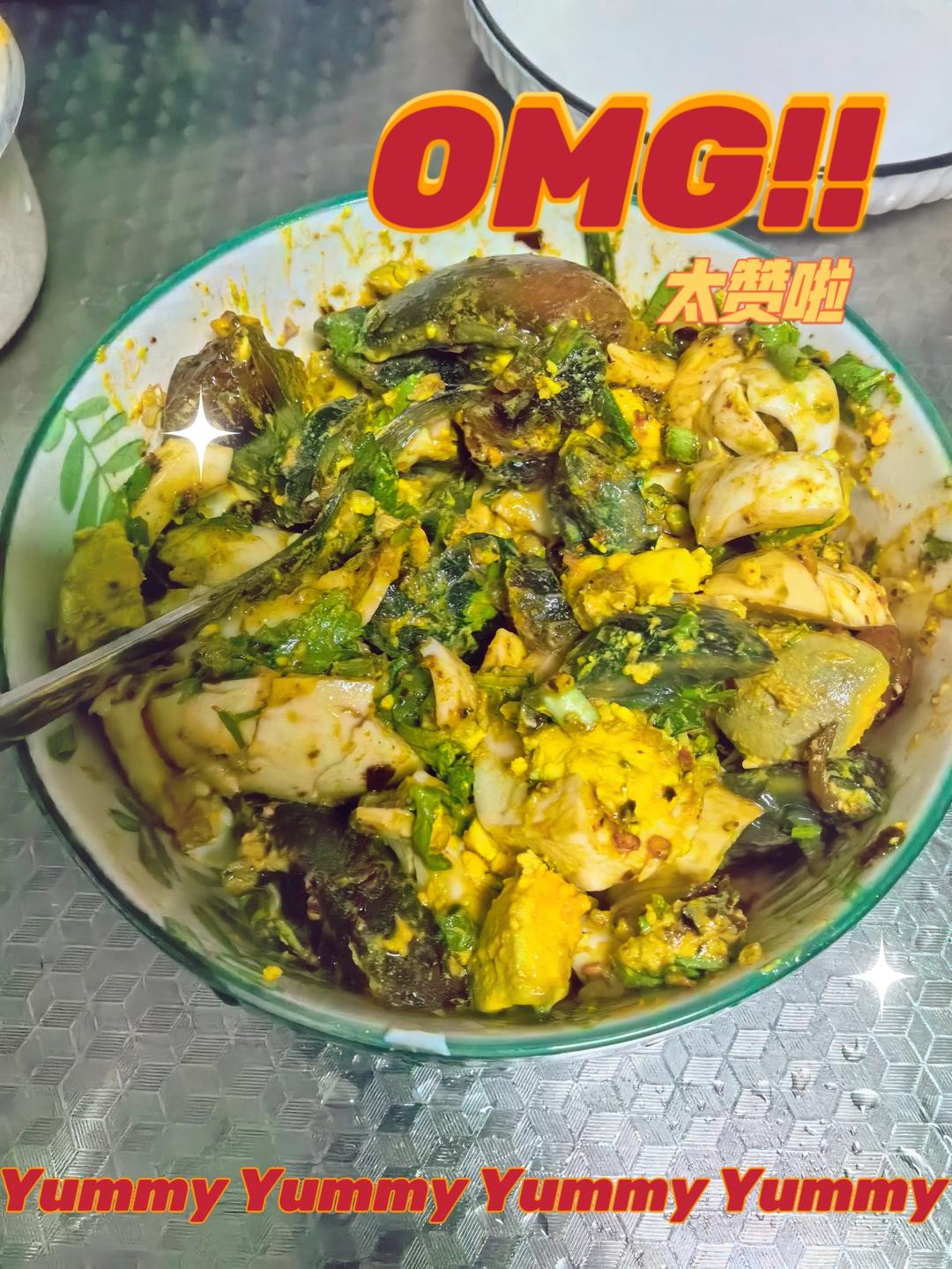 凉拌煮鸡蛋（水煮蛋巨好吃的做法）