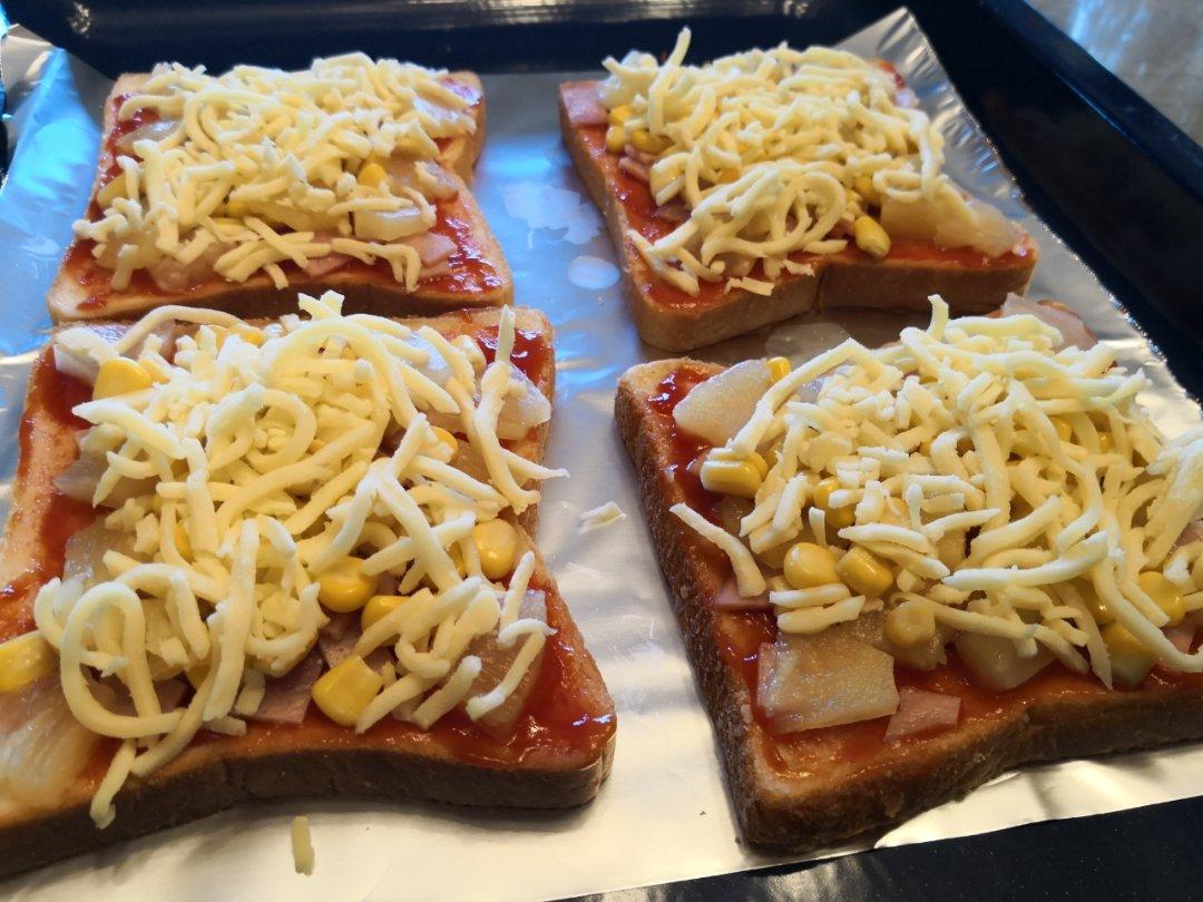 一人份吐司披萨【好吃的披萨·快手营养早餐】