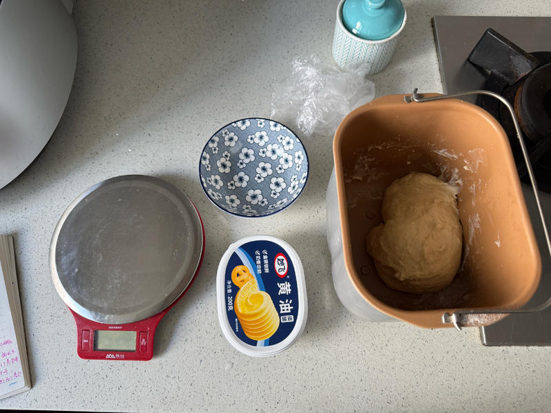 纯奶手撕吐司的做法 步骤1