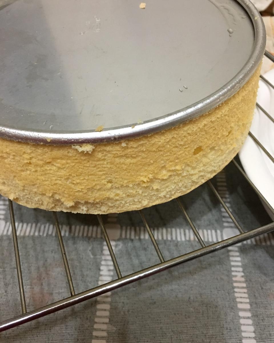 8寸戚风蛋糕（改良君之配方）#皮黑森林#