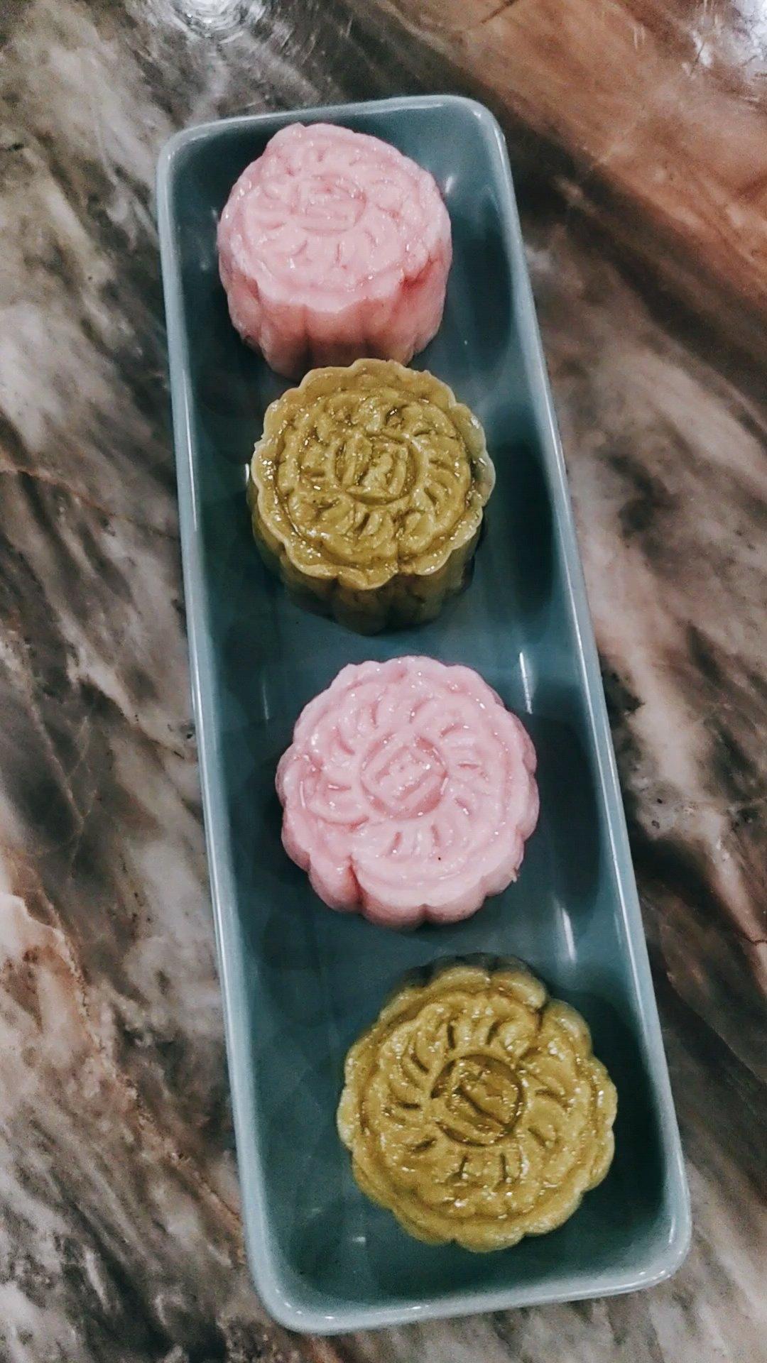 冰皮月饼(奶黄馅)