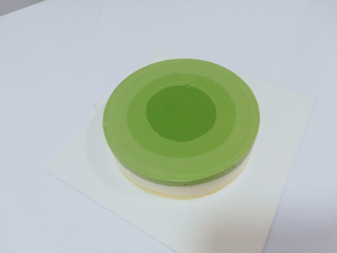 渐变抹茶慕斯蛋糕：我Amanda带着既美又作的抹茶甜点又来了！【曼食慢语】