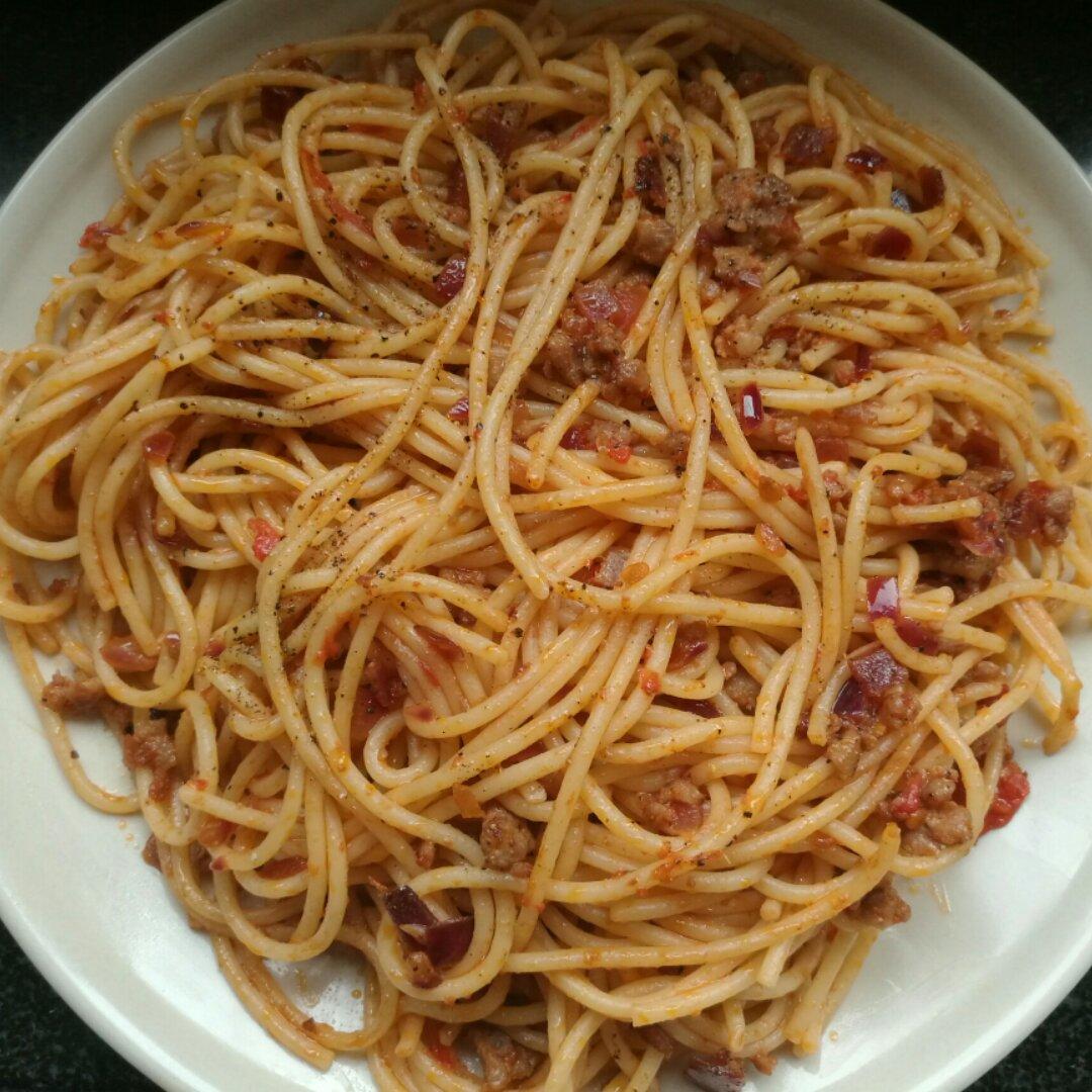 番茄肉酱意大利面