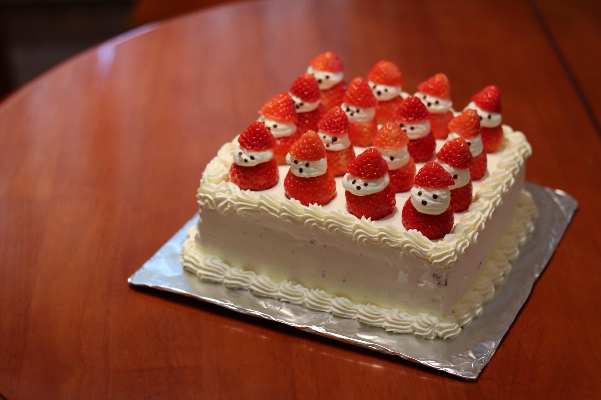 草莓雪人蛋糕的做法